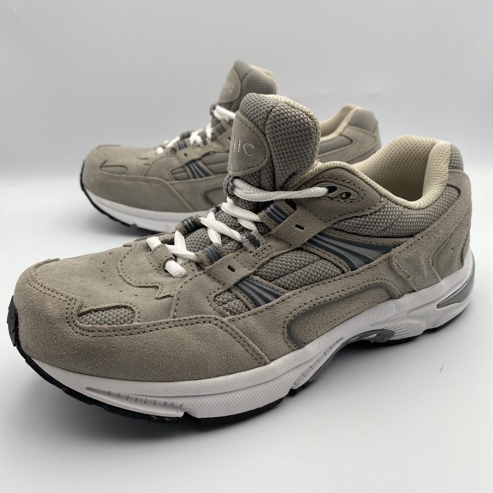 Vionic‎ 23MWalk Men's Athletic Grey 8.5 Walk Trainer Sneaker Shoes